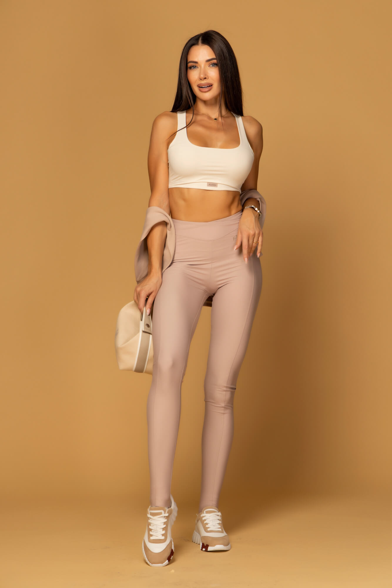 Everyday Energy Long Leggings - Nude - Image 22