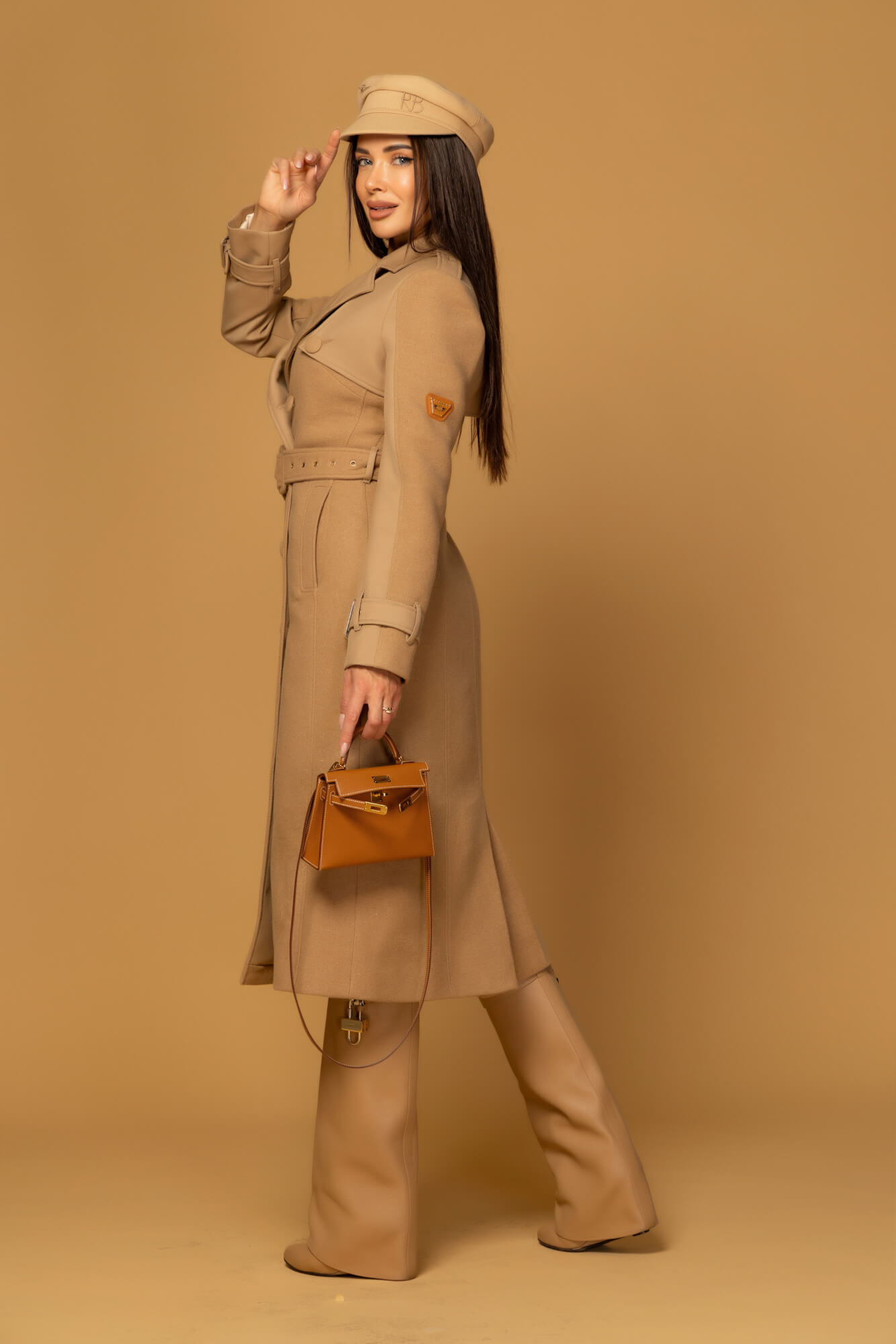 Signature Luxe Wool Coat - Mocha - Image 32