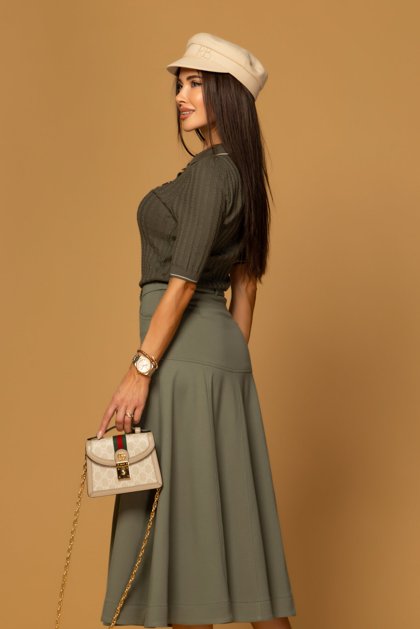 Forever Luxe Blouse - Military - Image 20