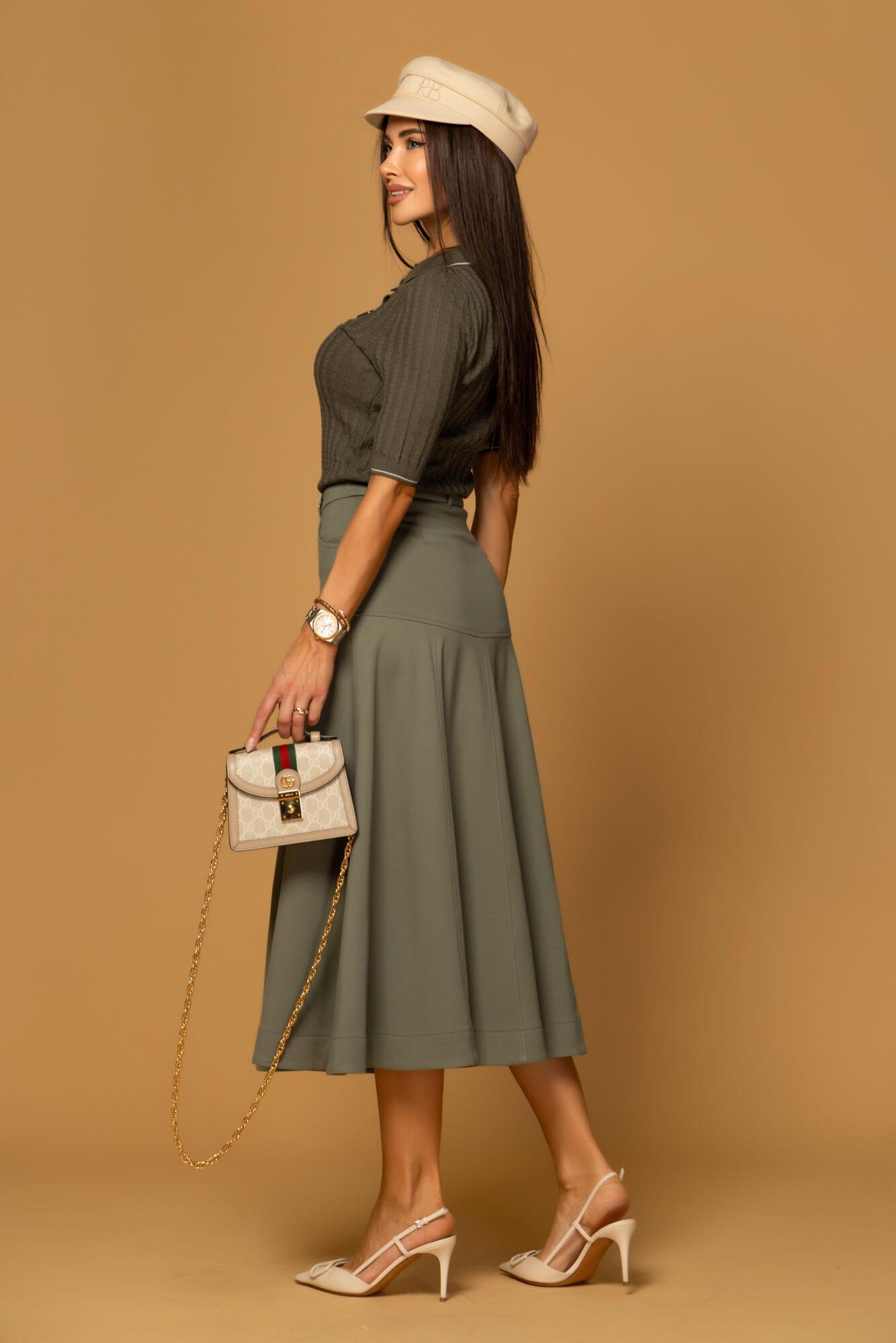 Forever Luxe Blouse - Military - Image 25