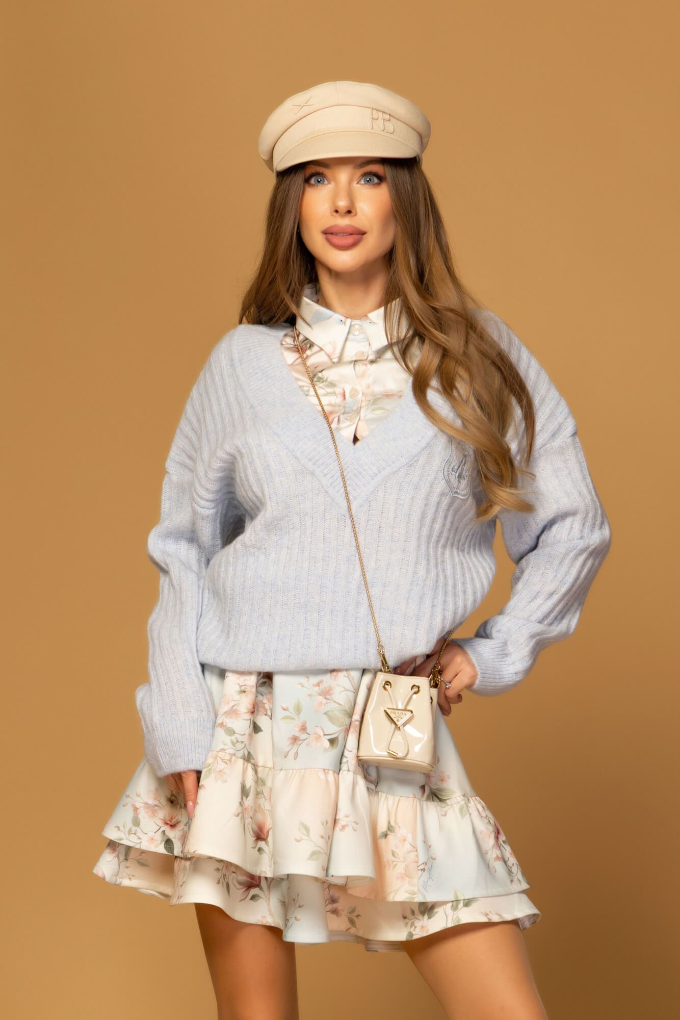 Silk Blossom ruffles dress - Image 36