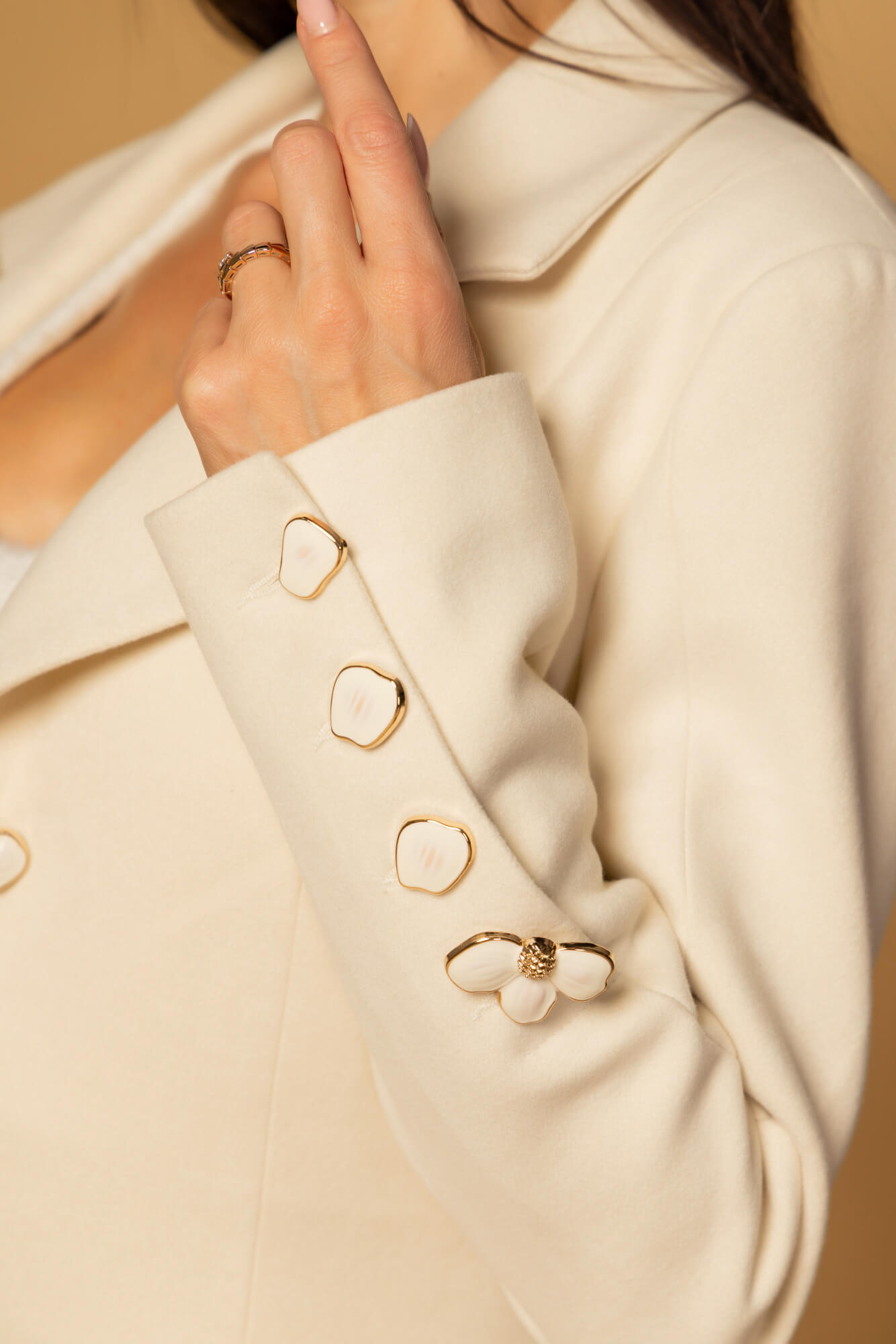Feather & Fleur Coat with Natural Feathers - Image 25