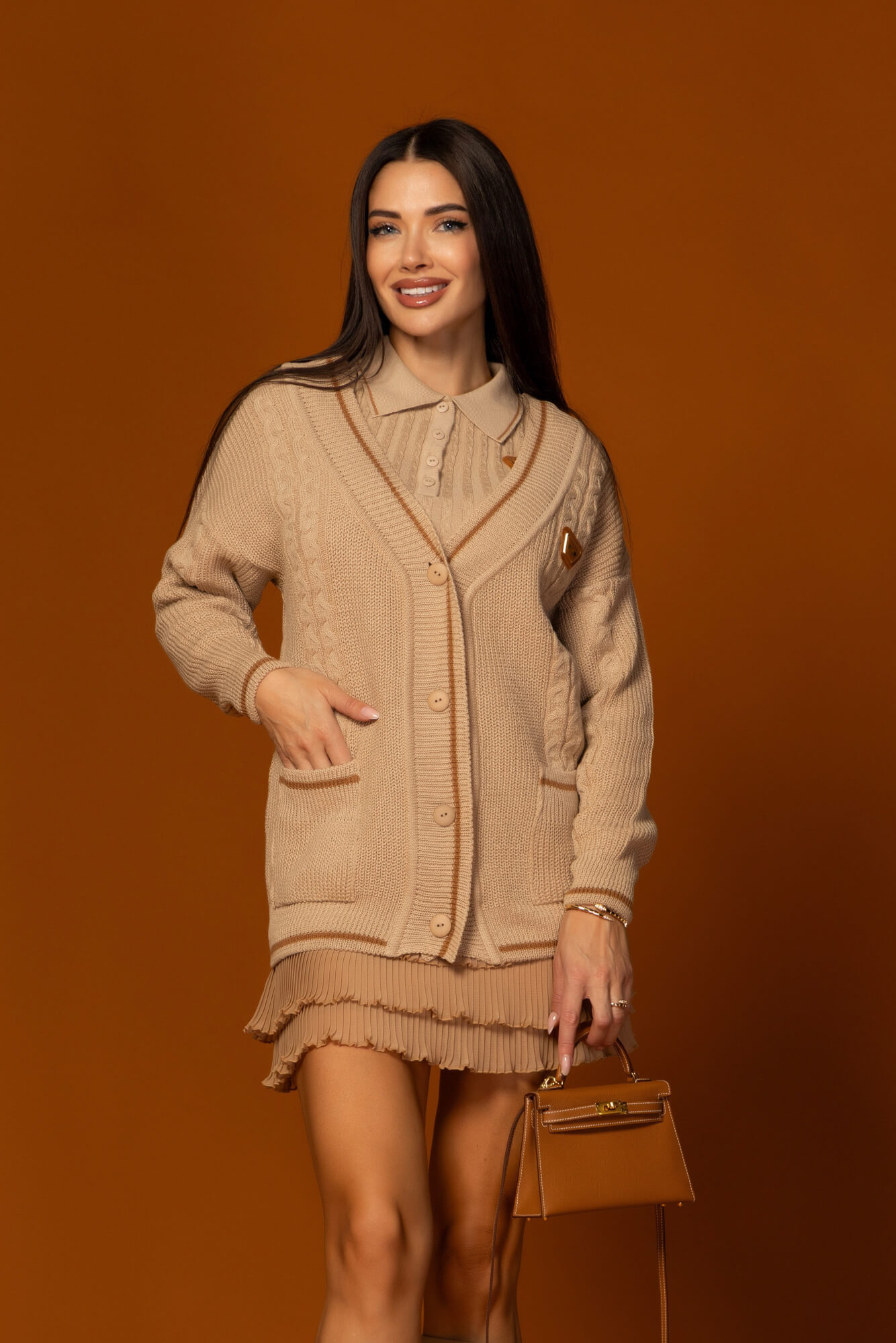 Forever Luxe Blouse - Beige - Image 21