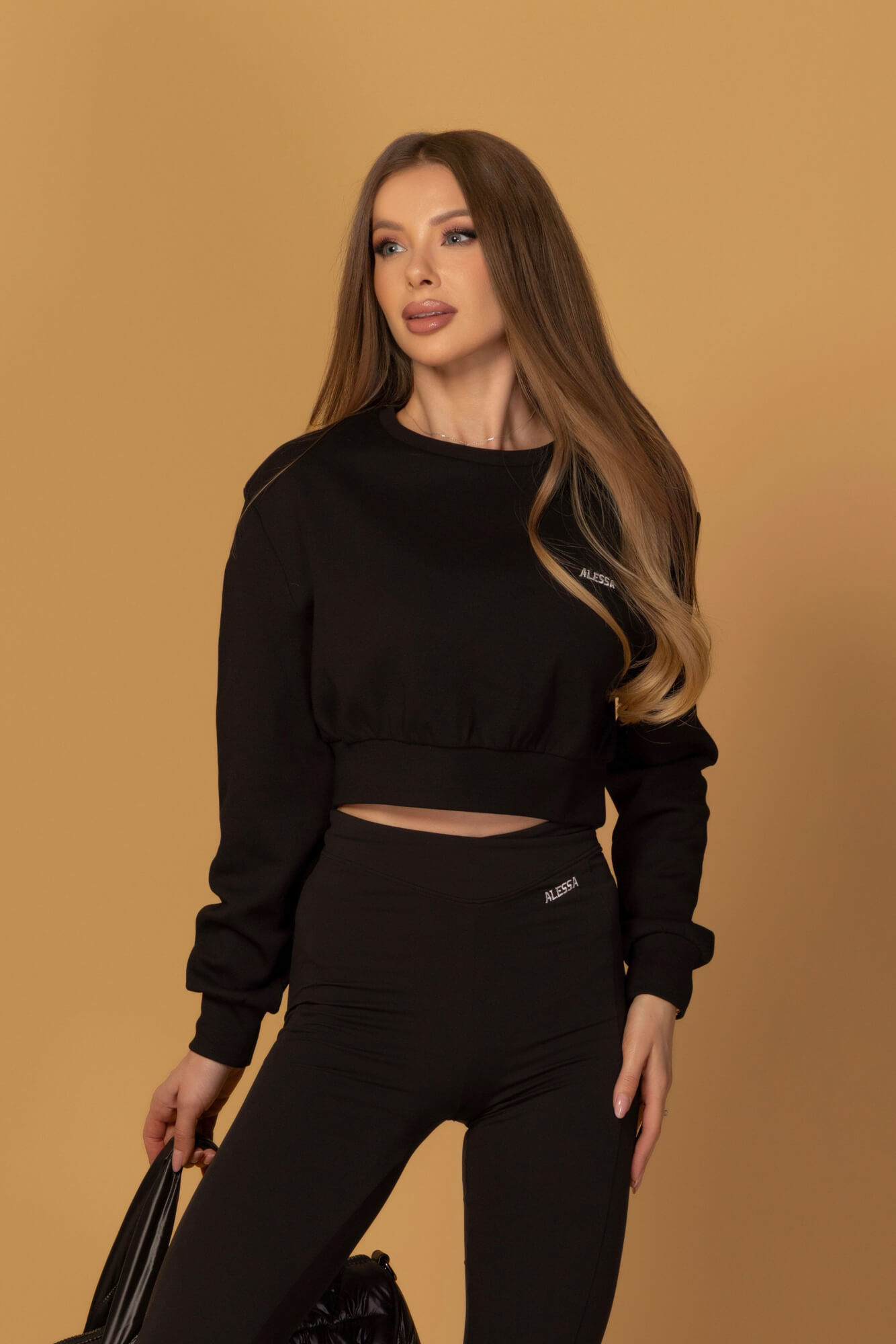 Everyday Energy Long Leggings - Black - Image 23