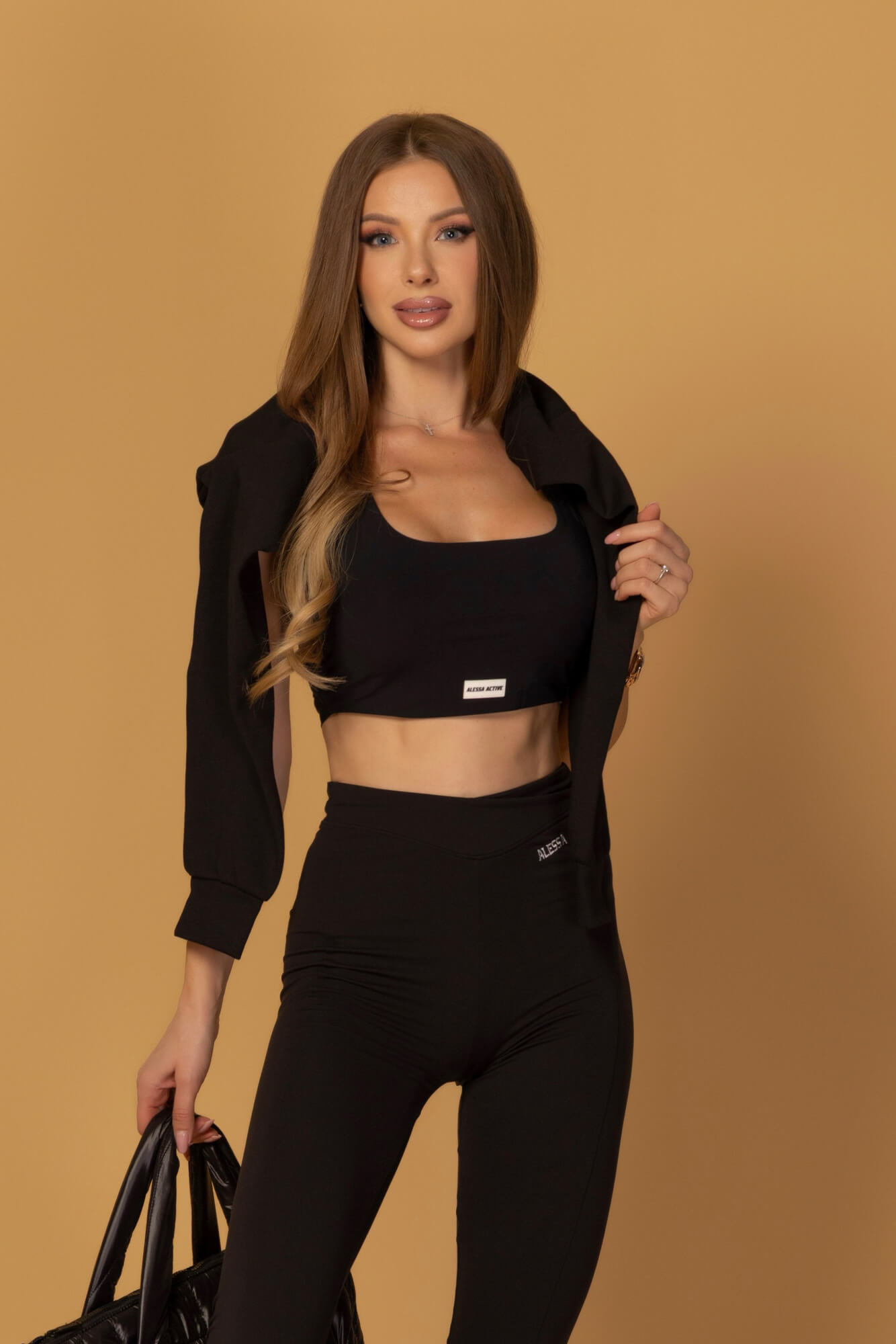 Everyday Energy Long Leggings - Black - Image 25