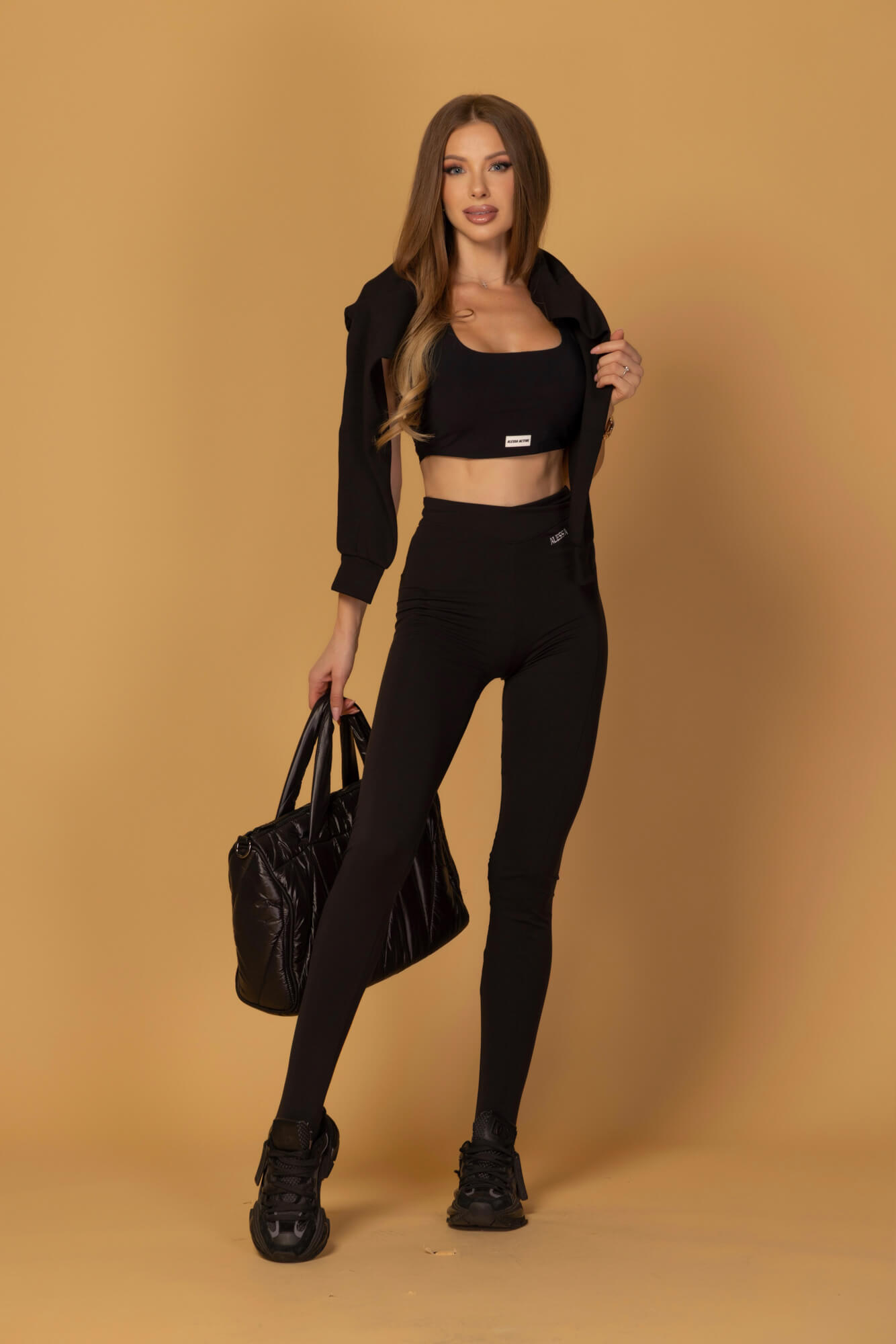 Everyday Energy Long Leggings - Black - Image 28