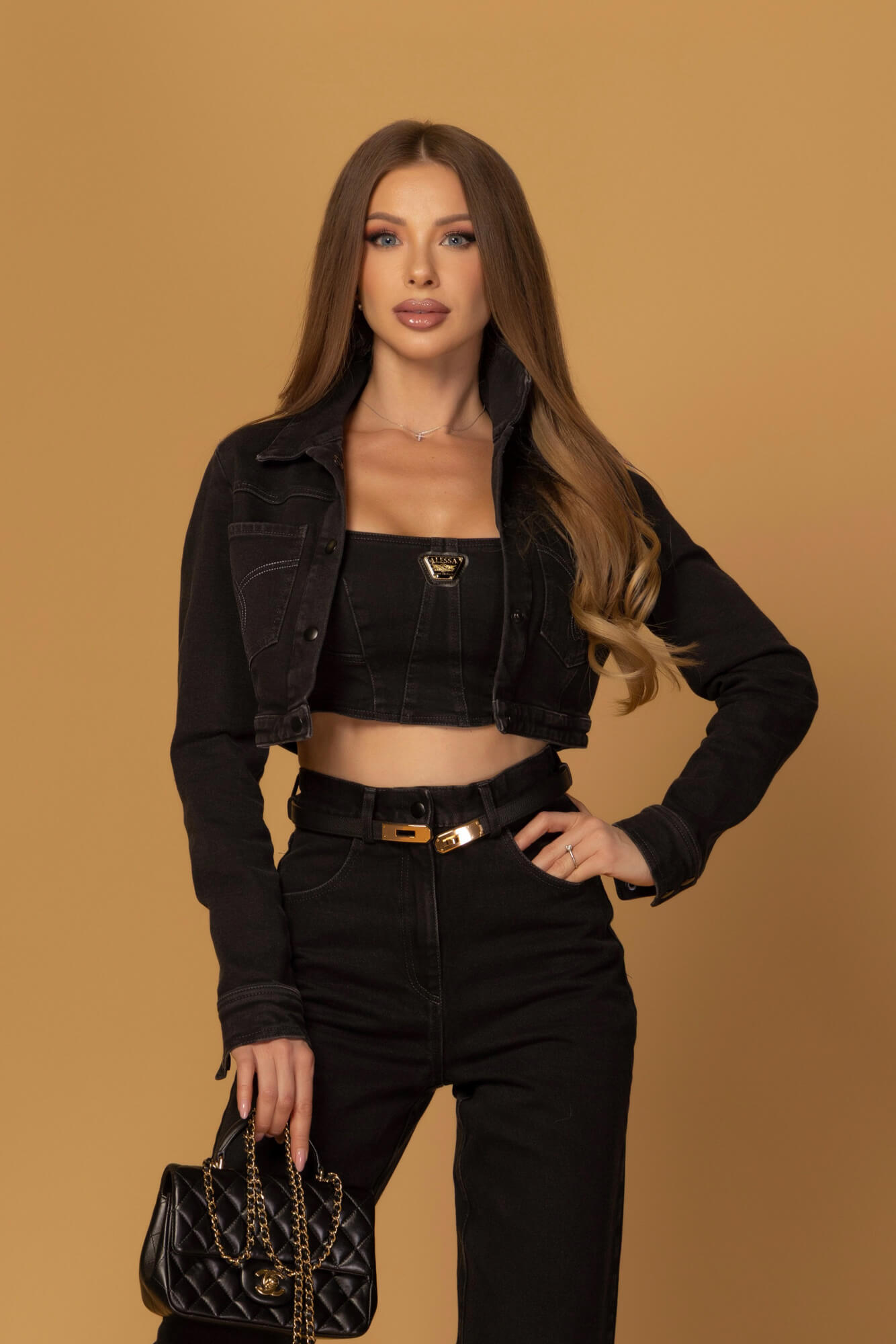 Denim Society Straight-Leg Jeans - Black - Image 20