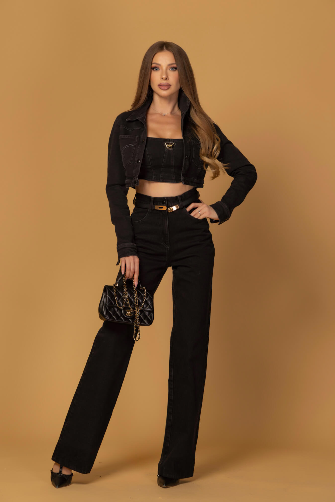 Denim Society Straight-Leg Jeans - Black - Image 21