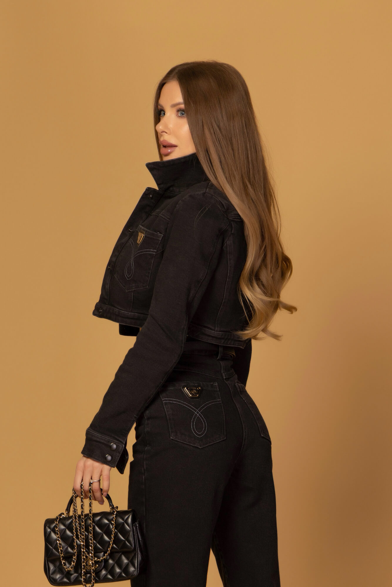 Denim Society Straight-Leg Jeans - Black - Image 22