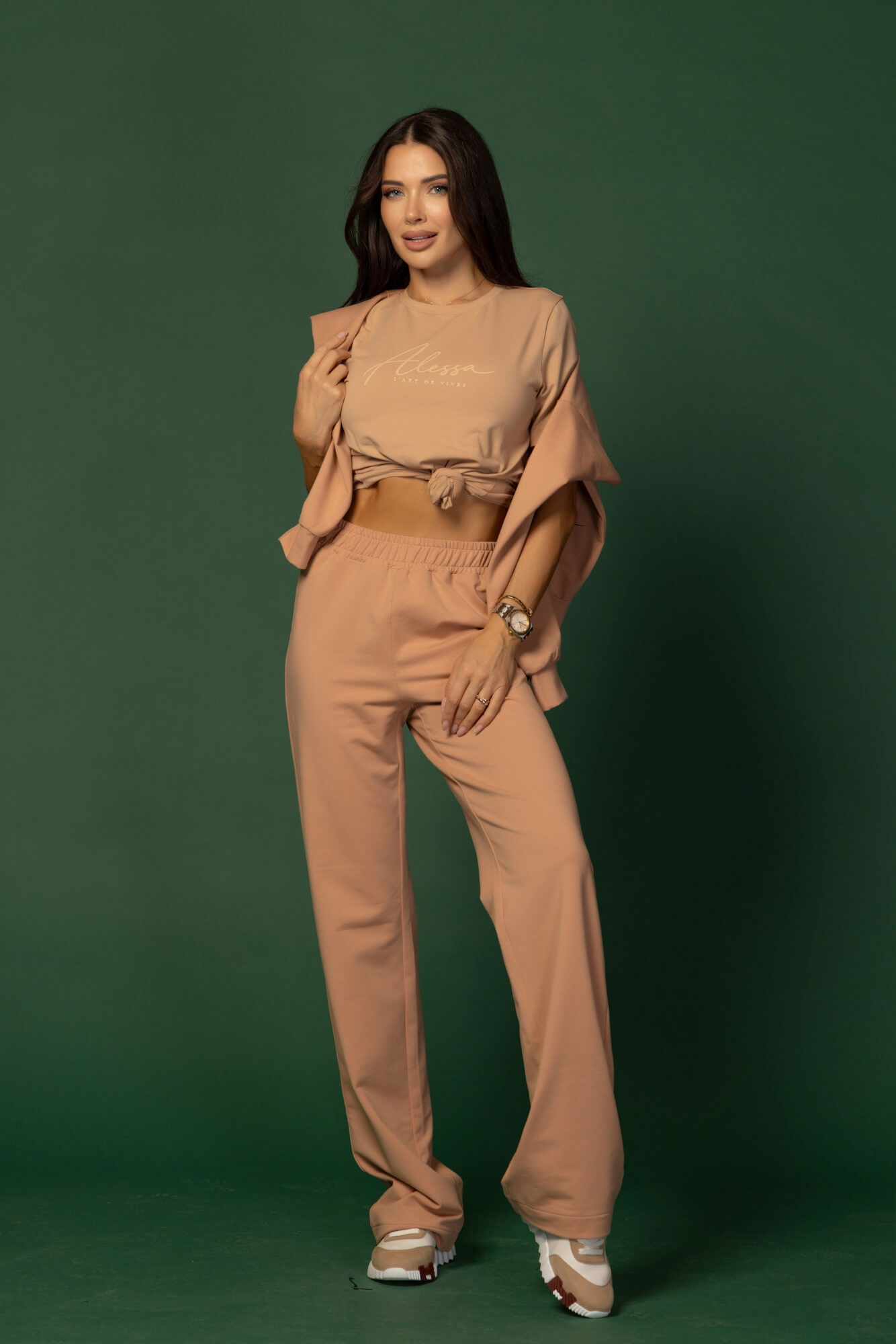 Alessa Pulse Sports Trousers - Nude - Image 23