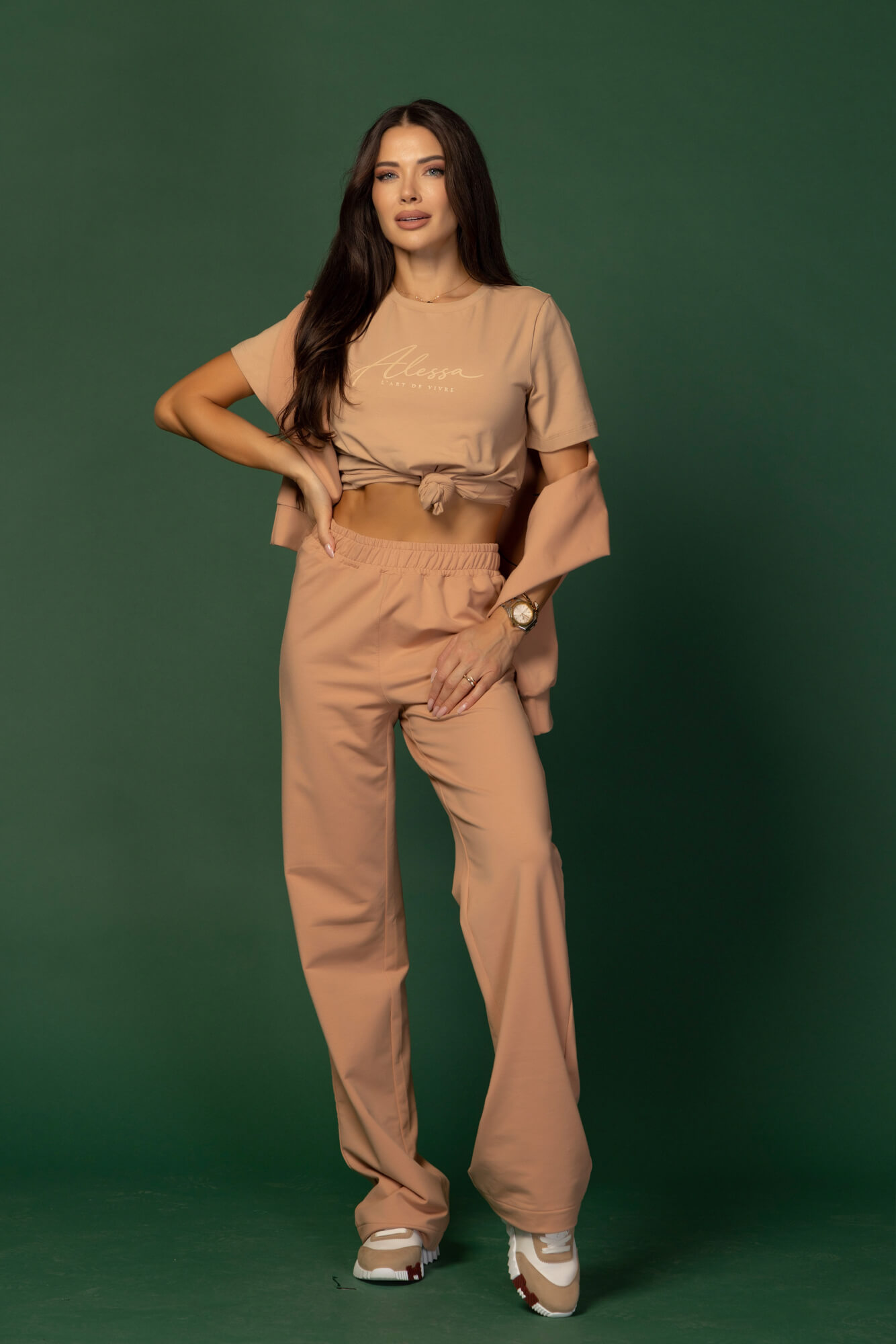 Alessa Pulse Sports Trousers - Nude - Image 22