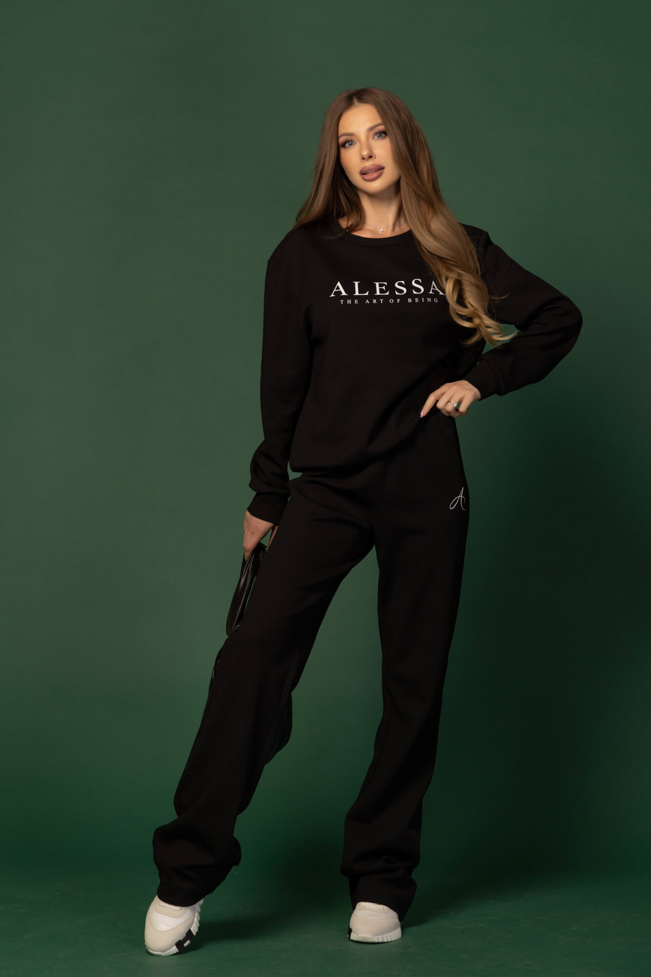 Alessa Pulse Sports Sweatshirt - Black - Image 16