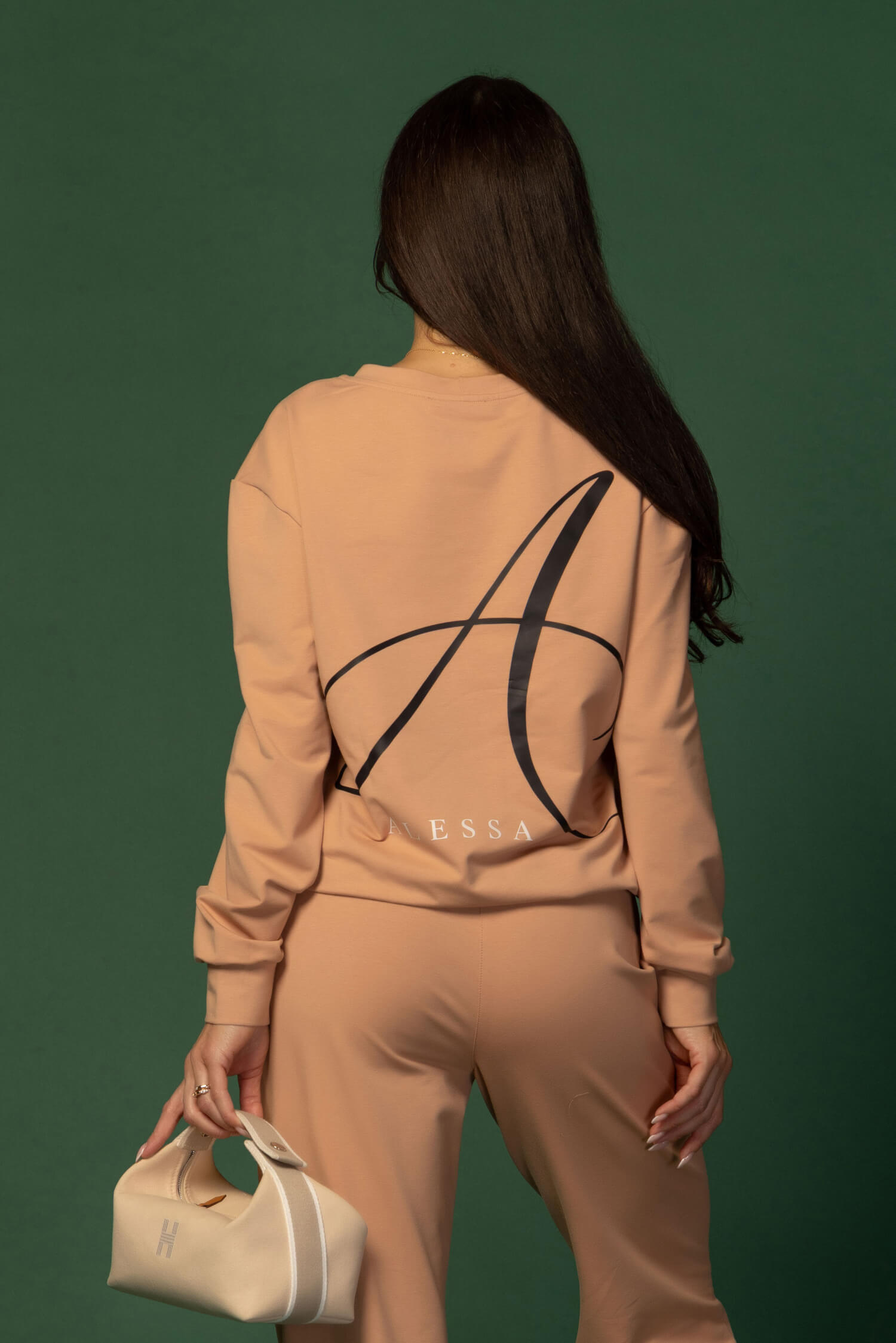 Alessa Pulse Sports Sweatshirt - Nude - Image 14
