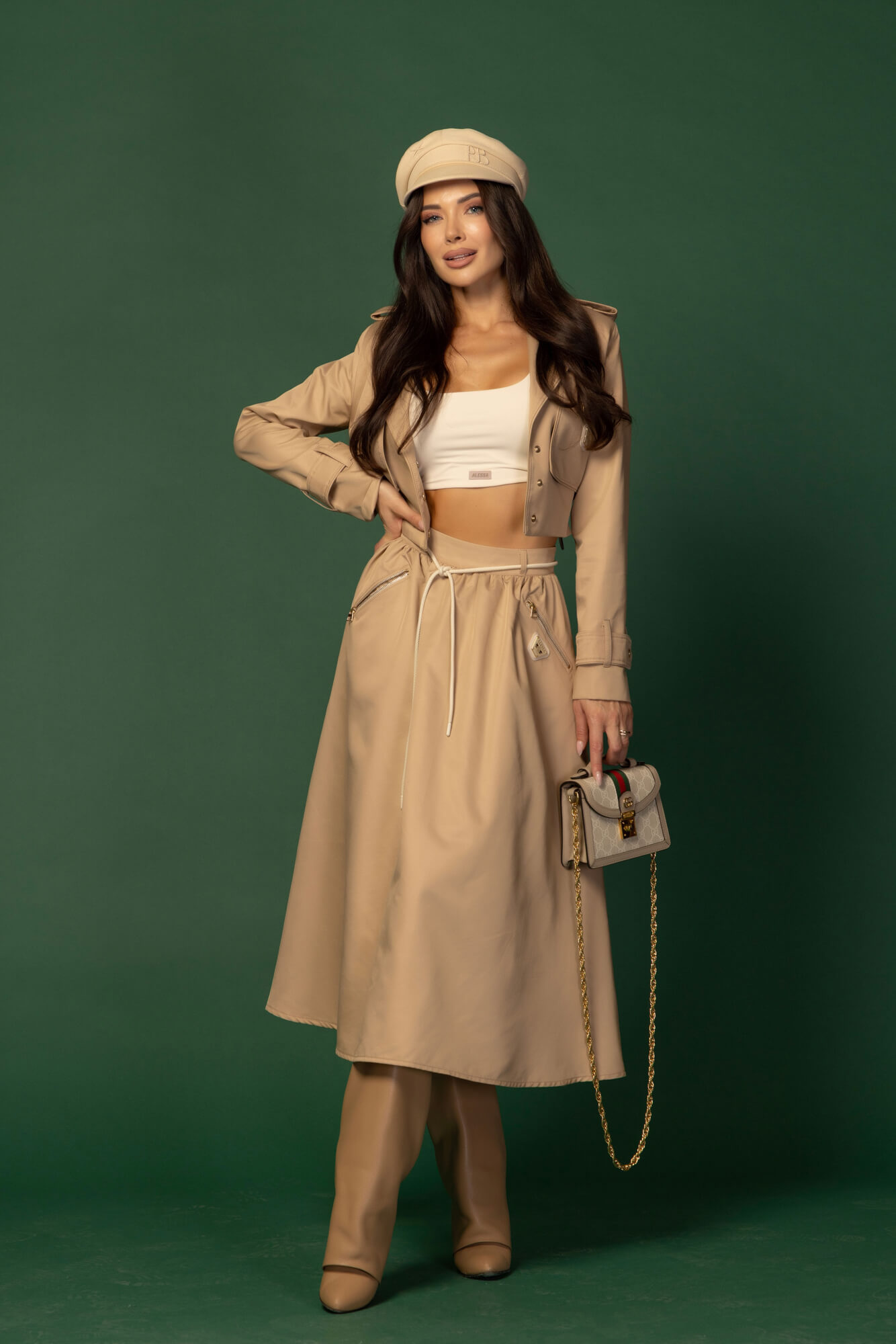 Urban beat Cropped Jacket - Image 38