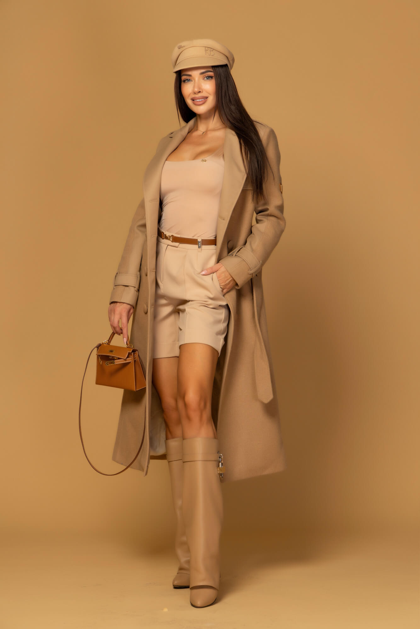 Icon Luxe Belt - Brown - Image 17