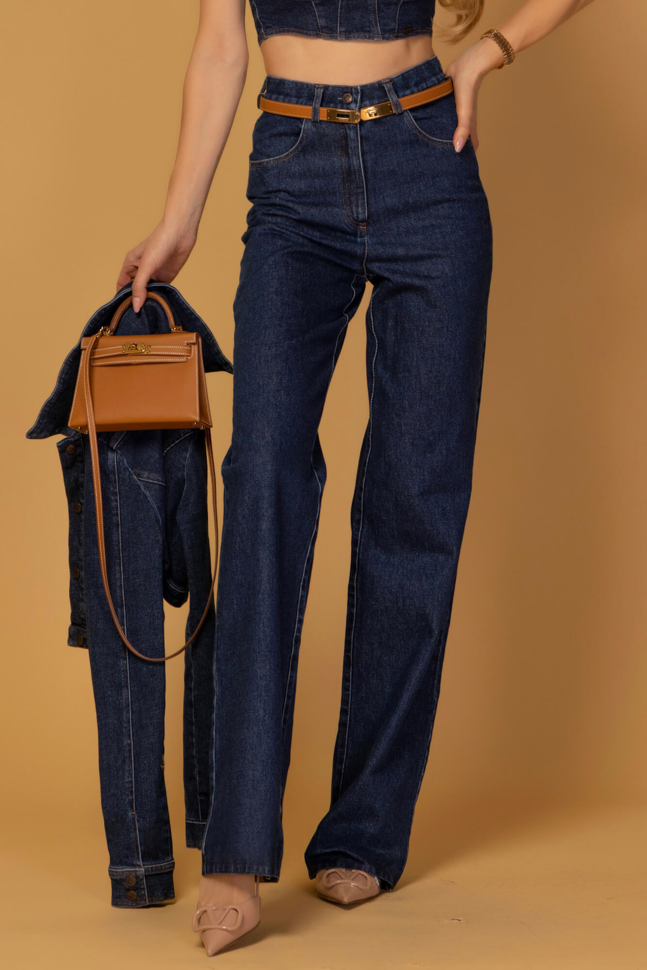 Denim Society Straight-Leg Jeans - Dark Blue - Image 21