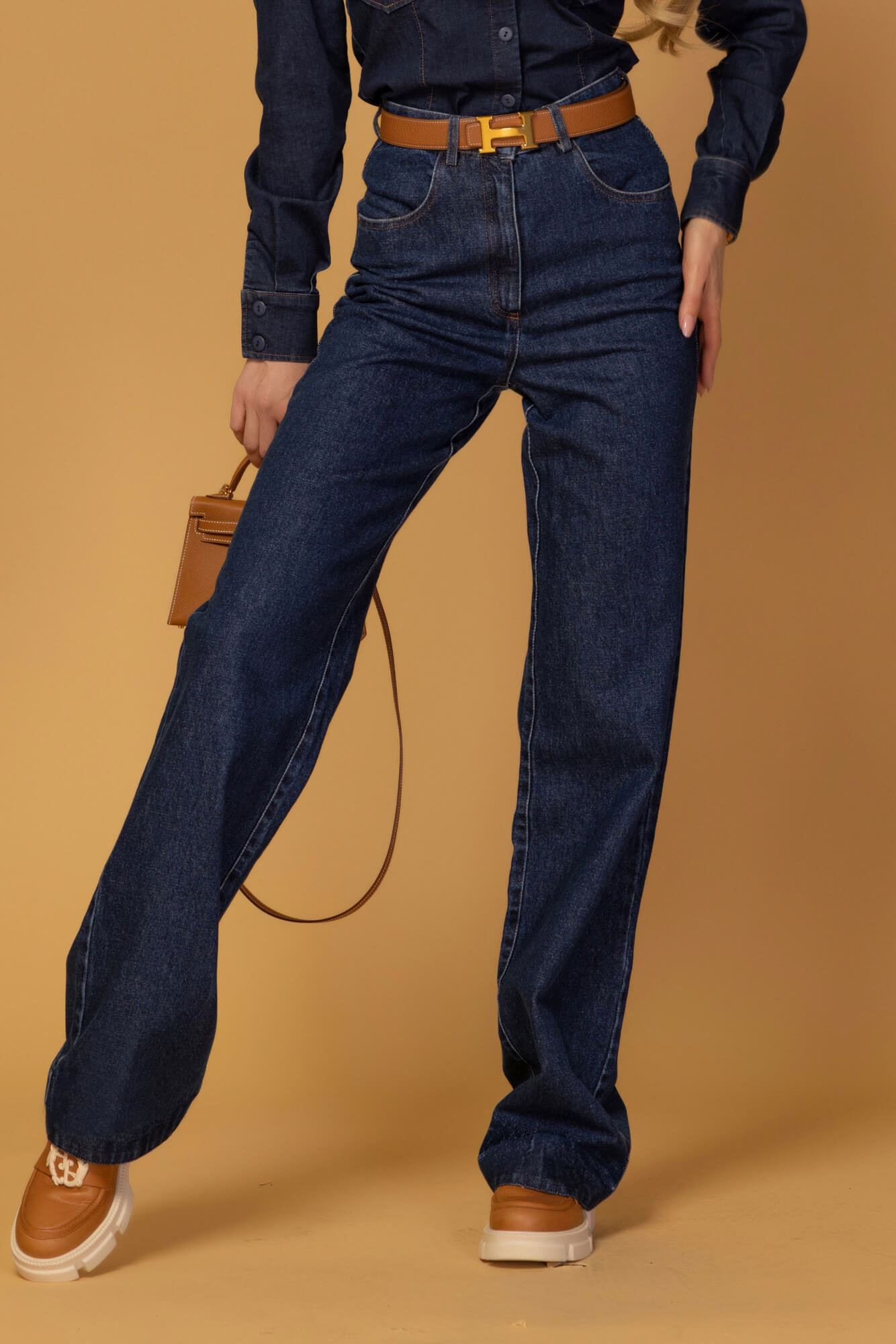 Denim Society Straight-Leg Jeans - Dark Blue - Image 23