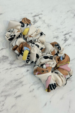 Too Cute To Handle Mini Scrunchie - 2 pcs