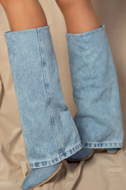 Denim Muse Boots