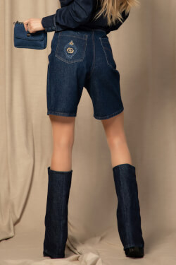 Denim Dream Shorts - Dark Blue