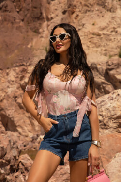 Denim Passion Shorts - Dark Blue