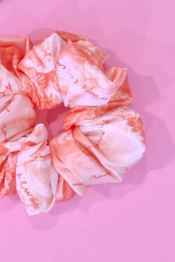 Trendsetter Icon Small Scrunchie - Orange