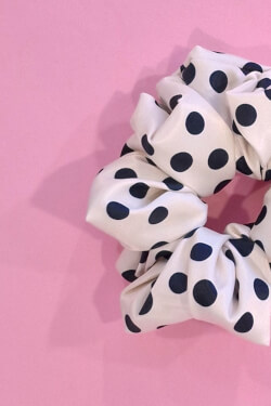 Playful Elegance Small Scrunchie
