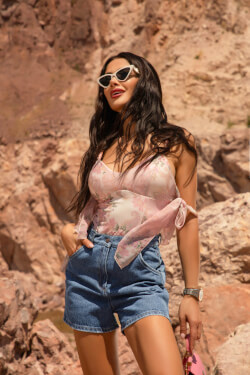 Denim Passion Short Jeans - Medium Blue