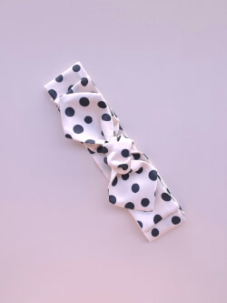 Playful Elegance Hair Ribbon