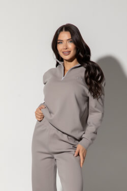 Everyday Energy Sports Blouse - Grey