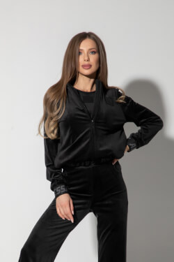 Plush Energy Plush Sweatshirt - Black