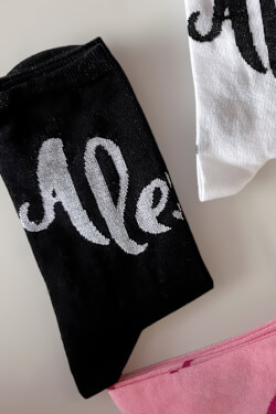 Brand Of The Year Medium Length Socks - Black