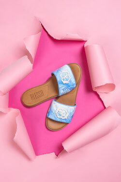 Trendsetter Icon Slippers - Blue