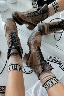 Don't Be Shy Alessa Socks 3/4 - Nude