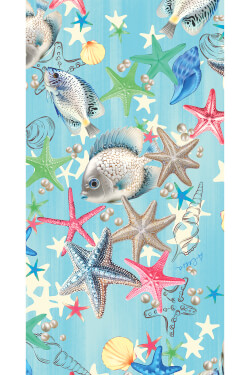 Treasure Island Beach Towel