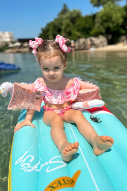 Trendsetter Icon Mini Scrunchie - Pink  - 2 pcs