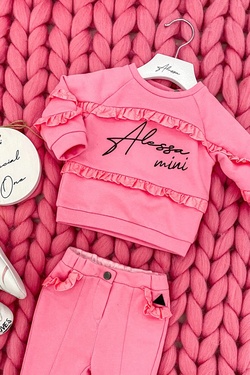 Test My Patience Alessa Mini Blouse - Pink