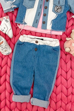 Feel This Moment mini Long Jeans - three colors