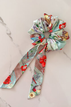 Secret Garden Scrunchie-Bow