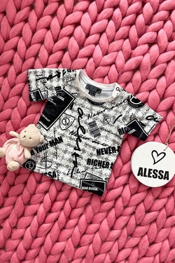 Run The World Alessa Mini Cotton T-Shirt - Print