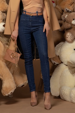 Best I Ever Had Long Jeans - Dark Blue