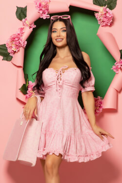 Sugar Rush Ruffles Cotton Dress