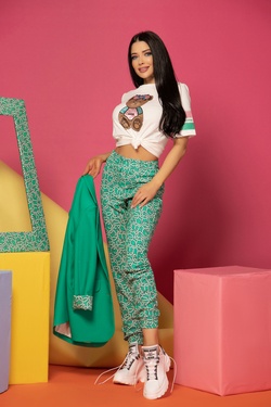 Over The Rainbow Pants - Luxury Green