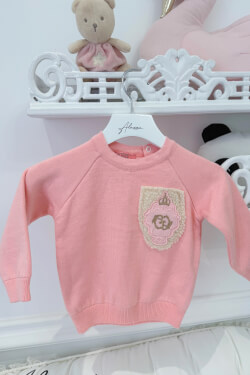 Luxury Classic Mini Knitted Pullover - Pink