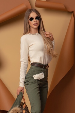 Sweet Disguise Fine Knit Sweater - Cream