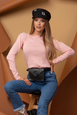 Sweet Disguise Fine Knit Sweater - Sweet Pink