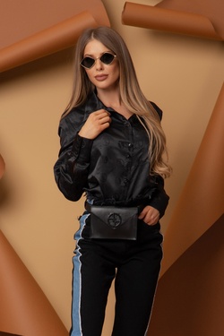 Logo addict Shirt - Black