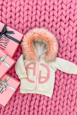 Alessa mini Knit Jacket - cream