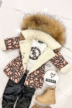 Alessa mini Luxury Karakul Parka