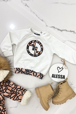 One more hug Alessa mini blouse - ecru